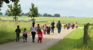 Waldkindergarten Spaziergang